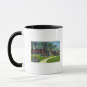 Seward Park Denkmal Ansicht YMCA Tasse (Links)
