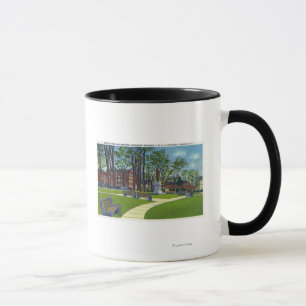 Seward Park-Erinnerungsmonument-Ansicht von YMCA Tasse