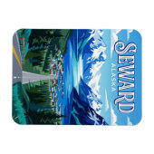 Seward USA Magnet (Horizontal)