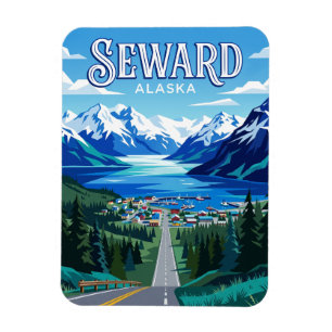 Seward USA Magnet