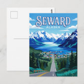 Seward USA Postkarte (Vorne/Hinten)