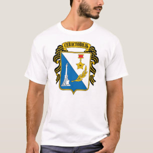 Sewastopol-Stadt COA, Krim, Uktaine T-Shirt