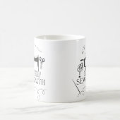 Sewciopath Funny Sewing Lover Gift Idea  Kaffeetasse (Mittel)