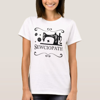 Sewciopath-T-Shirt, Nähstrecke T-Shirt
