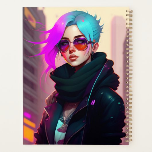 Sewer Emo Punk Lady Planer (Rückseite)