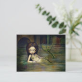 "Sewer Mermaid" Postcard Postkarte (Stehend Vorderseite)