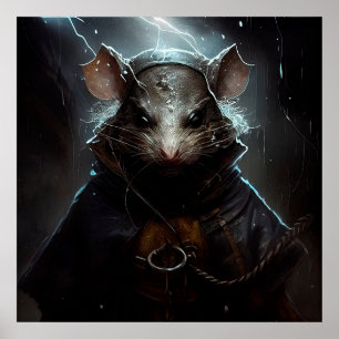 Sewer-Rattenposter Poster