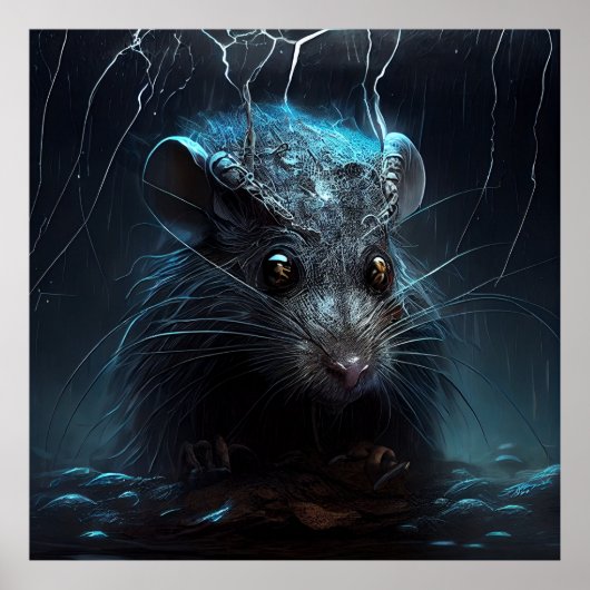 Sewer-Rattenposter Poster (Vorne)