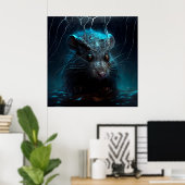 Sewer-Rattenposter Poster (Heimbüro)