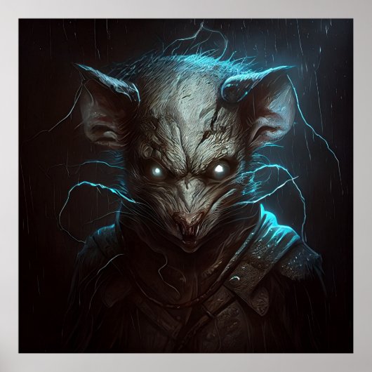 Sewer-Rattenposter Poster (Vorne)