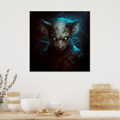 Sewer-Rattenposter Poster (Küche)