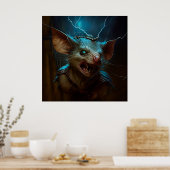 Sewer-Rattenposter Poster (Küche)