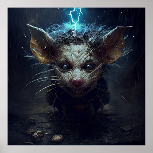 Sewer-Rattenposter Poster (Vorne)