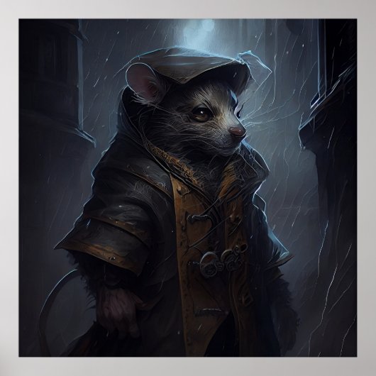 Sewer-Rattenposter Poster (Vorne)