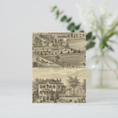 Sewickley Pennsylvania Postkarte (Stehend Vorderseite)