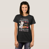 Sewing and Cat T-Shirt (Vorne ganz)