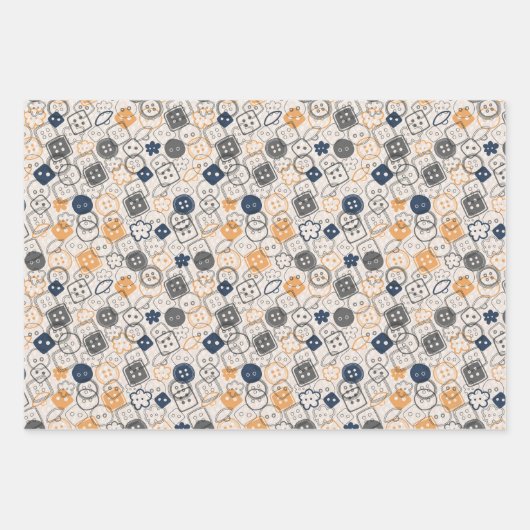 Sewing Essentials Geschenkpapier Set (Vorderseite 2)