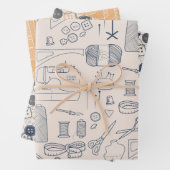 Sewing Essentials Geschenkpapier Set (Beispiel)