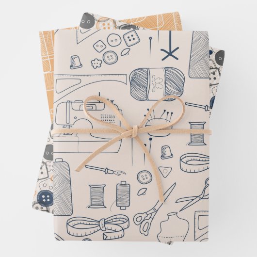 Sewing Essentials Geschenkpapier Set (Beispiel)
