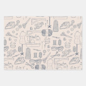 Sewing Essentials Geschenkpapier Set (Vorderseite)