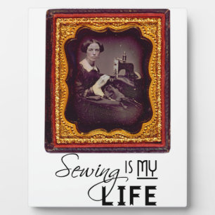 Sewing Is My Life Fotoplatte