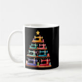 Sewing Machine Christmas Tree Lights Santa Hat Xma Kaffeetasse (Links)