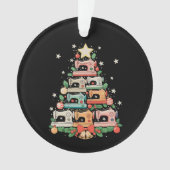 Sewing Machine Christmas Tree Stitch Knit Sew Xmas Ornament (Vorderseite)