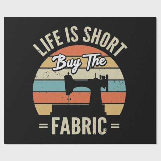 Sewing Machine Geschenkpapier (Flach)