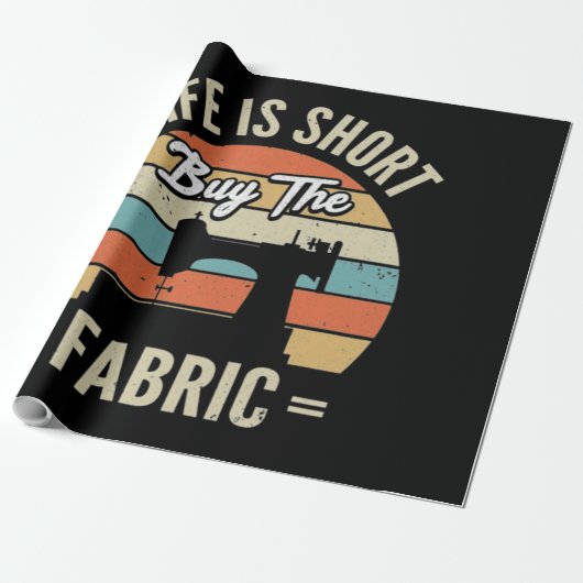 Sewing Machine Geschenkpapier (Ungerollt)