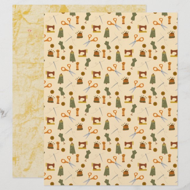 Sewing Notions Paper (Vorne/Hinten)