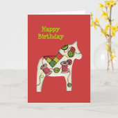 Sewing Theme Birthday Card Karte (Gelbe Blume)