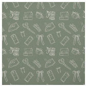 Sewing Themed Pattern Fabric Stoff (Muster)