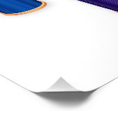 Sewing Thimble, Needle and Threads Poster (Ecke)