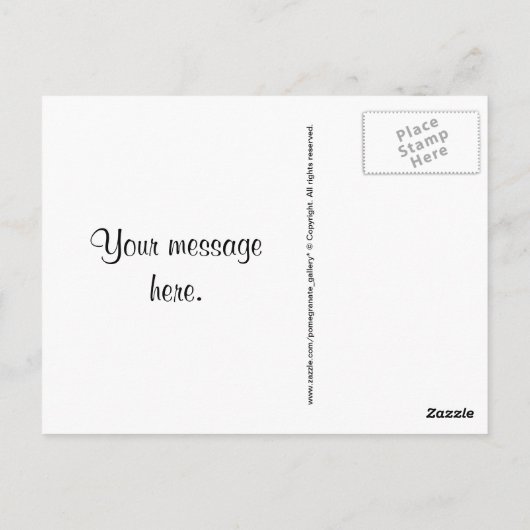 Sewing Thimble, Needle and Threads Postkarte (Rückseite)