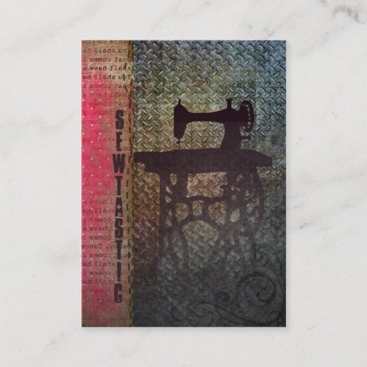 Sewtastic Chubby Business Cards Visitenkarte (Vorderseite)