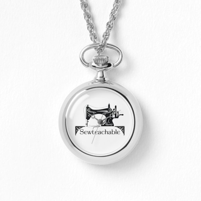 Sewteachable eWatch Watch (Silver) Armbanduhr (Vorderseite)