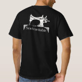 Sewteachable Farbige Quadrate T-Shirt (Rückseite)