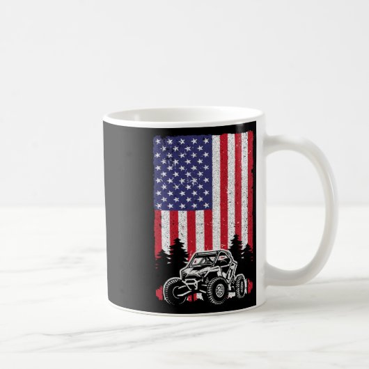 SEX für Männer Frauen Offroad-Fango 4. Juli U Kaffeetasse (Rechts)