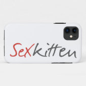 Sex Kitten iPhone 5/5S Case (Rückseite (Horizontal))