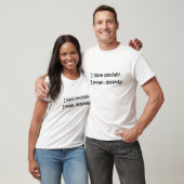 sexdaily Dyslexie T-Shirt (Unisex)