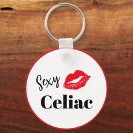 Sexieller Celiac-Spaß Schlüsselanhänger