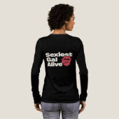 Sexiest Gal Alive Tri-Blend Shirt (Voller Rückseite)