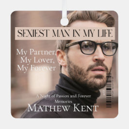 Sexiest Man Freund Ehemann Magazin Ornament Aus Metall