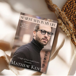 Sexiest Man in My Life Magazine Cover Feiertagskarte