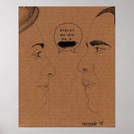 Sexismus gegen Rassismus Poster