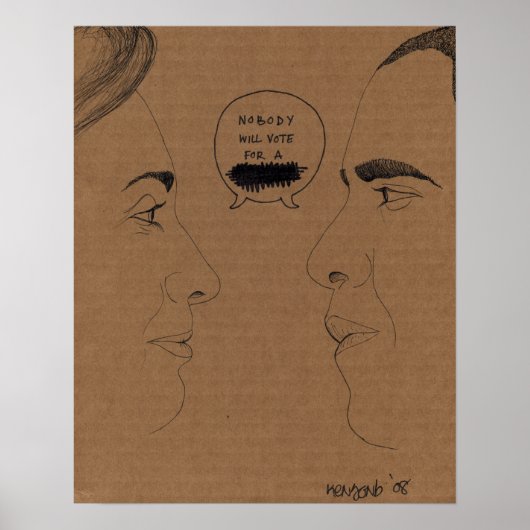 Sexismus gegen Rassismus Poster (Vorne)