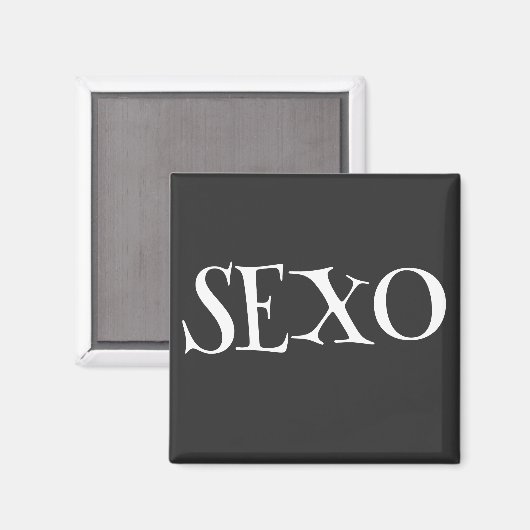 SEXO MAGNET (Vorderseite/Rückseite)