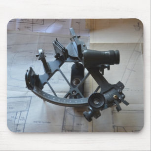 Sextant für die astronomische Navigation Mousepad