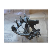 Sextant für Himmelsnavigation