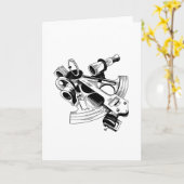 SEXTANT KARTE (Gelbe Blume)